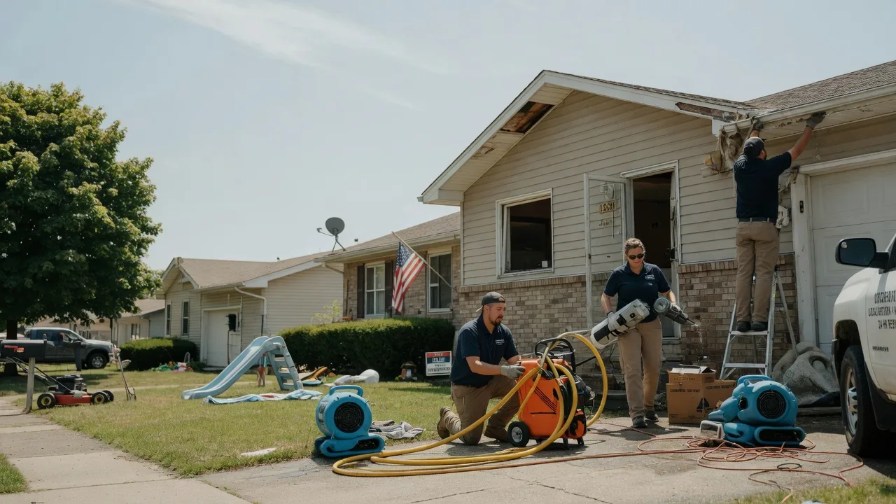 Water Damage Restoration in Leawood, KS near me